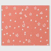 Sterrenpatroon Cadeaupapier (Vlak)