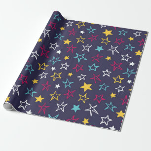 Sterrenpatroon Cadeaupapier