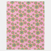 sterrenpatroon fleece deken (Voorkant)