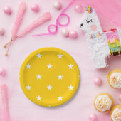 Sterrenpatroon Papieren Bordje (Feest)