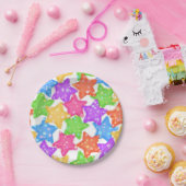 Sterrenpatroon Papieren Bordje (Feest)