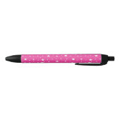 Sterrenpatroon Roze Zwarte Inkt Pen (Bodem)