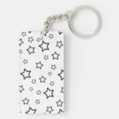 Sterrenpatroon Sleutelhanger (achterkant)