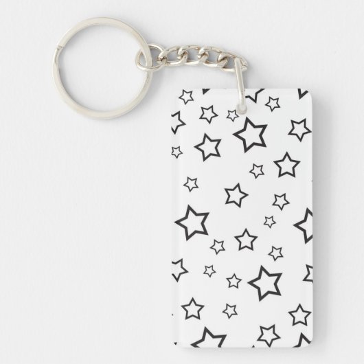 Sterrenpatroon Sleutelhanger (Voorkant)