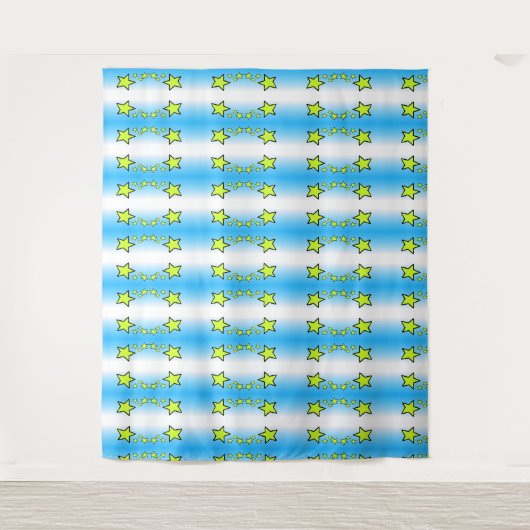 sterrenpatroon wandkleed (Voorkant)