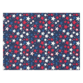 Sterrenpracht: rood, wit & blauw tafelkleed (Voorkant (Horizontaal))