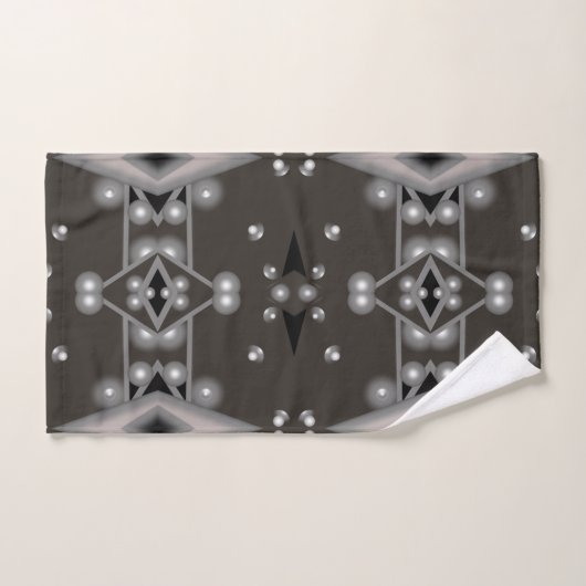 Sterrenprestaties Modern Abstract kunstontwerp Bad Handdoek (Handdoek)