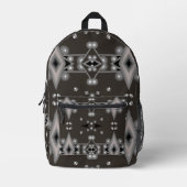 Sterrenprestaties Modern Abstract kunstontwerp Bedrukte Rugzak (Voorkant)