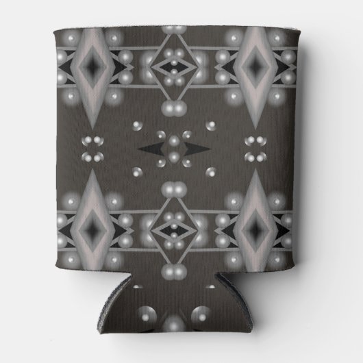 Sterrenprestaties Modern Abstract kunstontwerp Blikjeskoeler (Voorkant)