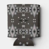 Sterrenprestaties Modern Abstract kunstontwerp Blikjeskoeler (Achterkant)