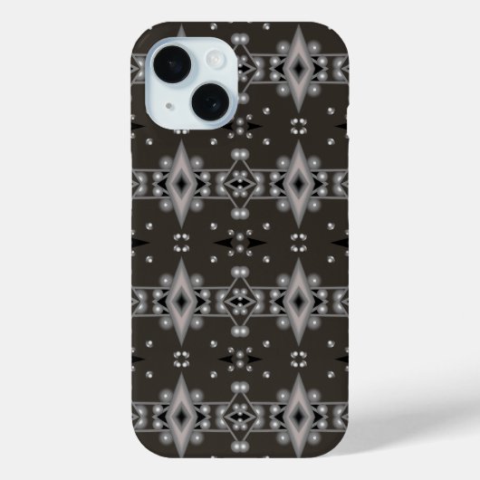 Sterrenprestaties Modern Abstract kunstontwerp Case-Mate iPhone Case (Achterkant)