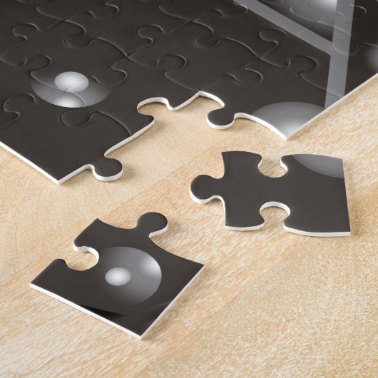 Sterrenprestaties Modern Abstract kunstontwerp Legpuzzel (Zijkant)