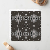 Sterrenprestaties Modern Abstract kunstontwerp Notitiekaartje (Voorkant / Achterkant in situ)