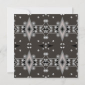 Sterrenprestaties Modern Abstract kunstontwerp Notitiekaartje (Voorkant)