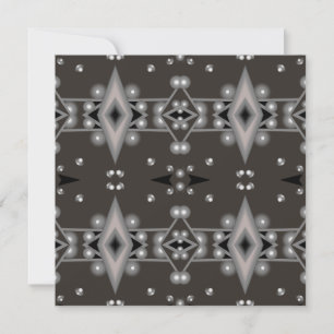 Sterrenprestaties Modern Abstract kunstontwerp Notitiekaartje