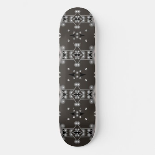 Sterrenprestaties Modern Abstract kunstontwerp Persoonlijk Skateboard (Voorkant)