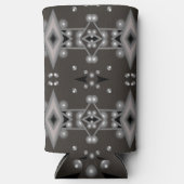 Sterrenprestaties Modern Abstract kunstontwerp Seltzer Blikjeskoeler (Voorkant)