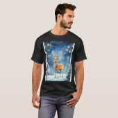 Sterrenrenrendiernacht T-shirt (Voorkant volledig)