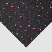 Sterrenroze nacht tissuepapier (Detail)