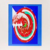 Sterrenruimtereizen kunst legpuzzel (Verticaal)