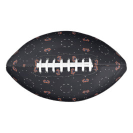 Sterrens En Uniek Ruimteschip Patroon American Football