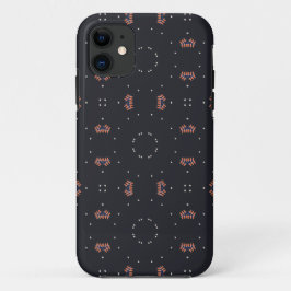 Sterrens En Uniek Ruimteschip Patroon Case-Mate iPhone Case