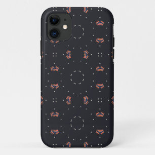 Sterrens En Uniek Ruimteschip Patroon Case-Mate iPhone Case