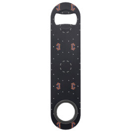 Sterrens En Uniek Ruimteschip Patroon Speed Flessenopener