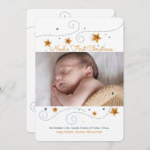 Sterrenschilderij vakantiefoto kaart (Voorkant / Achterkant)