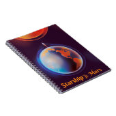 Sterrenschip naar Mars Notitieboek (Rechterzijde)