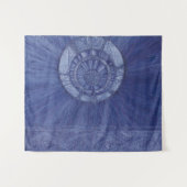 Sterrenschip Tapestry Wandkleed (Voorkant (horizontaal))