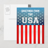 Sterrenschuine stijl briefkaart (Voorkant / Achterkant)