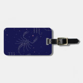 sterrenscorpio bagagelabel (Voorkant horizontaal)