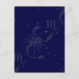 sterrenscorpio briefkaart