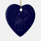 sterrenscorpio keramisch ornament (Rechts)
