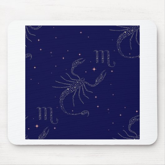 sterrenscorpio muismat (Voorkant)