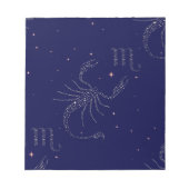 sterrenscorpio notitieblok (Voorkant)