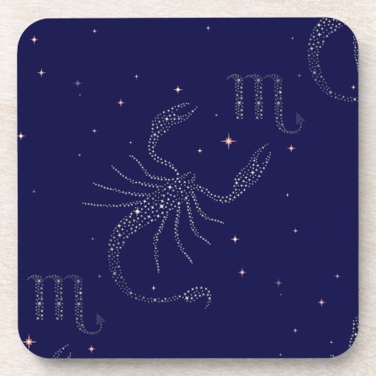 sterrenscorpio onderzetter (Voorkant)