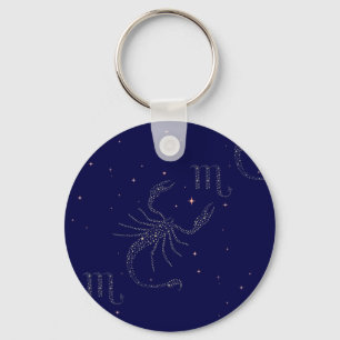 sterrenscorpio sleutelhanger