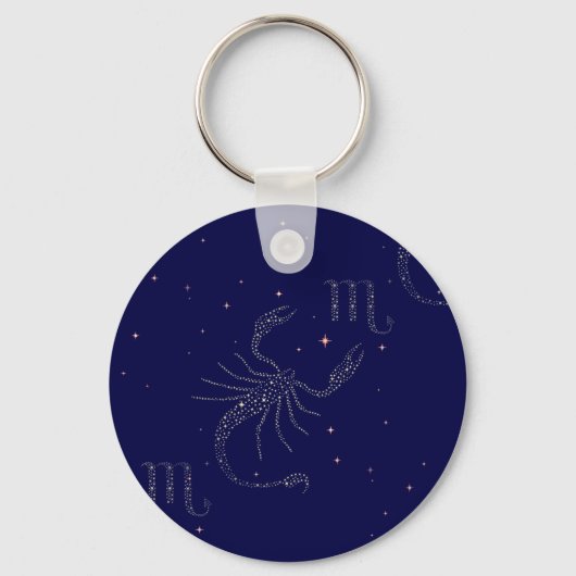 sterrenscorpio sleutelhanger (Voorkant)