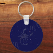sterrenscorpio sleutelhanger (Voorkant)
