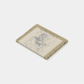 Sterrenskaart van Steenbok door Hevelius circa 169 Post-it® Notes (Schuin)