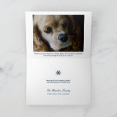 Sterrensneeuwvlokken Kerstmis / Vakantie Foto Kaar Feestdagen Kaart (Binnen)