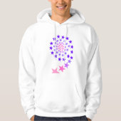sterrenspiraal hoodie (Voorkant)