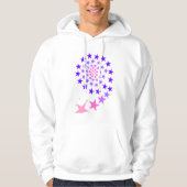 sterrenspiraal hoodie (Voorkant)