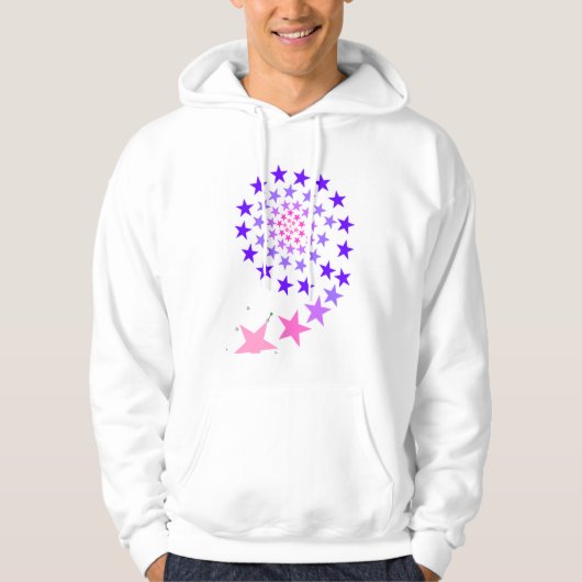 sterrenspiraal hoodie (Voorkant)