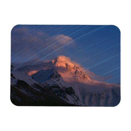 Sterrenspoor | Mt. Everest Tibet, China Magneet (Horizontaal)