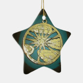 Sterrensprong door wolken keramisch ornament (Rechts)