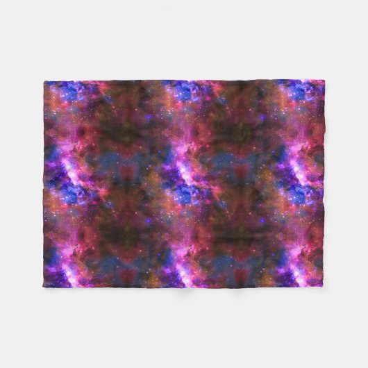 sterrenstelsel fleece deken (Voorkant (Horizontaal))