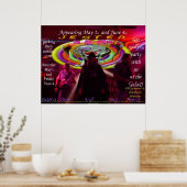 sterrenstelsel groter poster (Keuken)